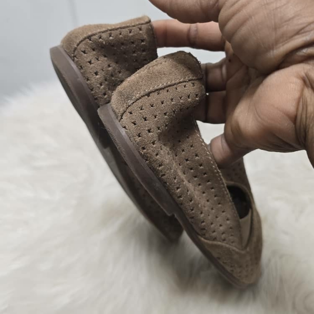 LUCKY BRAND CARTHY Flat Loafers Tan Taupe Women's Size 7.5 ✌️ - Picture 4 of 7